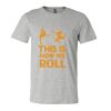 3001CV Unisex Short Sleeve Heather Jersey Tee Thumbnail