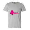 3001CV Unisex Short Sleeve Heather Jersey Tee Thumbnail