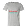 3001CV Unisex Short Sleeve Heather Jersey Tee Thumbnail
