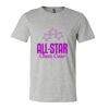 3001CV Unisex Short Sleeve Heather Jersey Tee Thumbnail