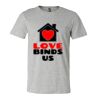 3001CV Unisex Short Sleeve Heather Jersey Tee Thumbnail