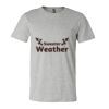 3001CV Unisex Short Sleeve Heather Jersey Tee Thumbnail